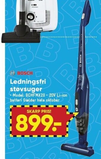 Bilka Ledningsfri støvsuger tilbud