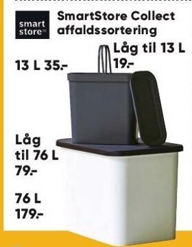 Bilka Smartstore collect affaldssortering tilbud