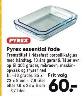 Bilka Pyrex essential fade tilbud