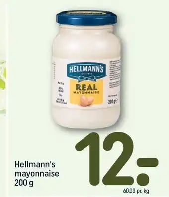 REMA 1000 Hellmann's mayonnaise tilbud