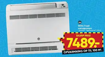 Bilka Wilfa trysil varmepumpe tilbud