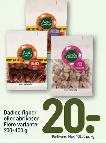 REMA 1000 Dadler, figner el. abrikoser tilbud