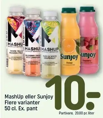 REMA 1000 Mashup el. sunjoy tilbud