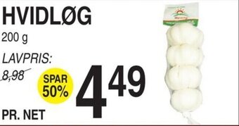 ABC Lavpris Hvidløg tilbud