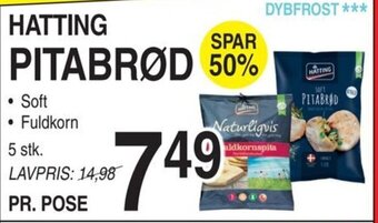 ABC Lavpris Hatting Pitabrød tilbud