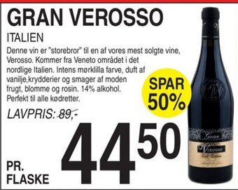 ABC Lavpris Gran Verosso tilbud