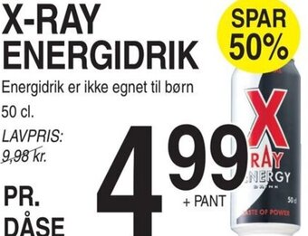 ABC Lavpris X-Ray Energidrik tilbud