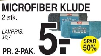 ABC Lavpris Microfiber Klude tilbud