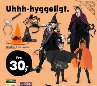 Kvickly Udklædning til børn og voksne tilbud