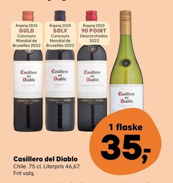 Kvickly Casillero del diablo tilbud