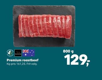 Kvickly Premium roastbeef tilbud