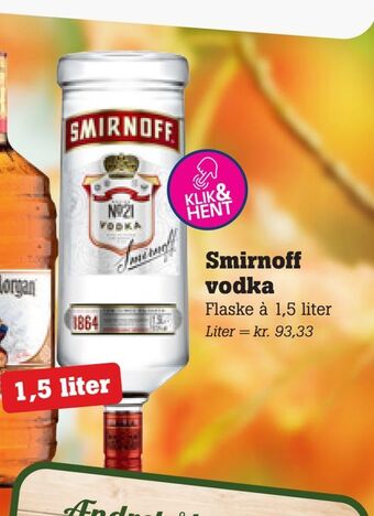Poetzsch Padborg Smirnoff vodka tilbud