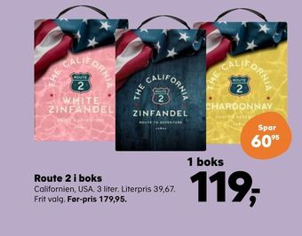 SuperBrugsen Route 2 i boks tilbud