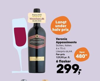 SuperBrugsen Veronia appassimento tilbud