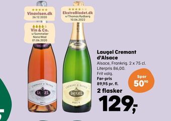 SuperBrugsen Laugel cremant d'alsace tilbud