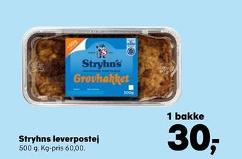 SuperBrugsen Stryhns leverpostej tilbud