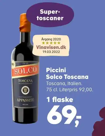 SuperBrugsen Piccini solco toscana tilbud