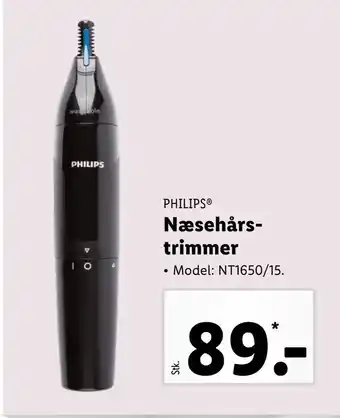 Lidl Næsehårstrimmer tilbud
