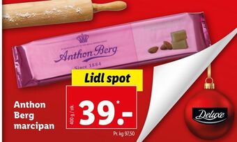 Lidl Anthon berg marcipan tilbud