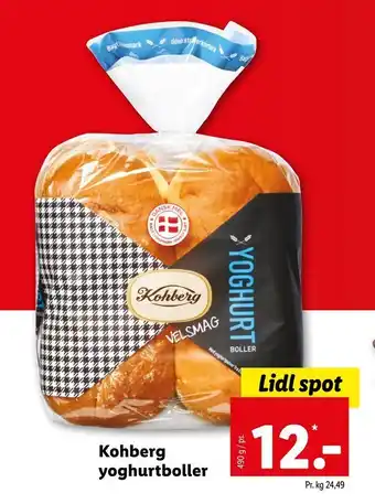 Lidl Kohberg yoghurtboller tilbud