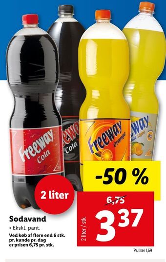 Lidl Sodavand tilbud