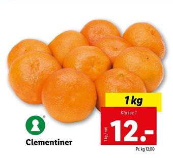 Lidl Clementiner tilbud