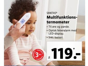 Lidl Multifunktionstermometer tilbud