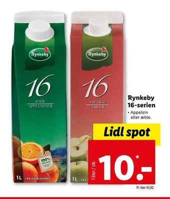Lidl Rynkeby 16-serien tilbud
