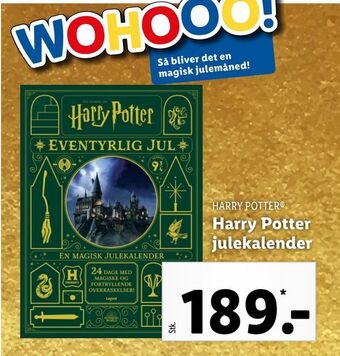 Harry potter julekalender