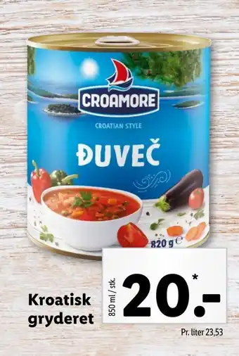 Kroatisk gryderet