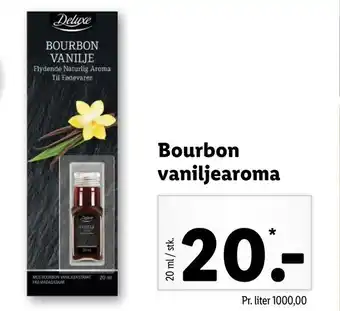 Lidl Bourbon vanilje aroma tilbud