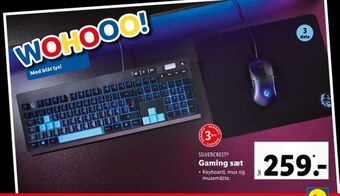 Lidl Gaming sæt tilbud