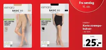 Lidl Korte strømpebukser tilbud