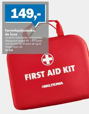 Førstehjælpstaske, de luxe