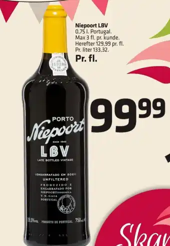 Niepoort LBV 0.75 l.