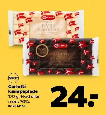 Netto Carletti kæmpeplade tilbud