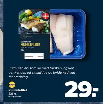 Netto Kulmulefilet tilbud
