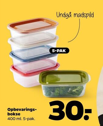 Netto Opbevaringsbokse tilbud