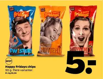 Happy fridays chips