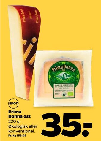 Netto Prima donna ost tilbud