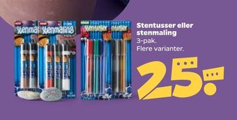 Netto Stentusser eller stenmaling tilbud