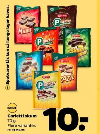 Netto Carletti skum tilbud