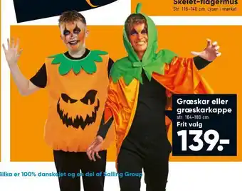 Bilka Græskar eller græskarkappe tilbud