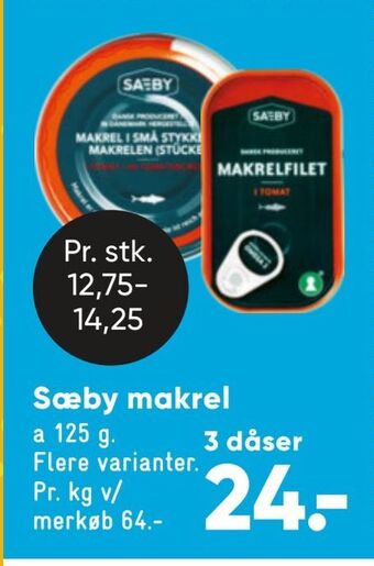 Bilka Sæby makrel tilbud