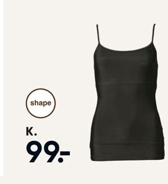 Bilka Shape undertrøje tilbud