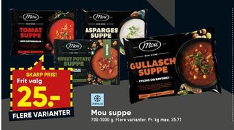 Bilka Mou suppe tilbud