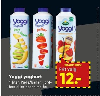 Bilka Yoggi yoghurt tilbud