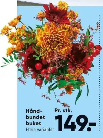 Bilka Hånd bundet buket tilbud