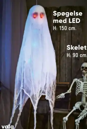 Bilka Spøgelse med led tilbud