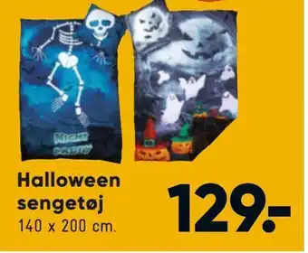 Bilka Halloween sengetøj tilbud